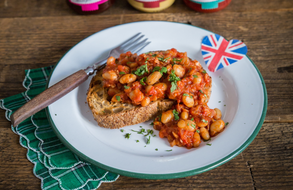 Baked Beans mat Brout